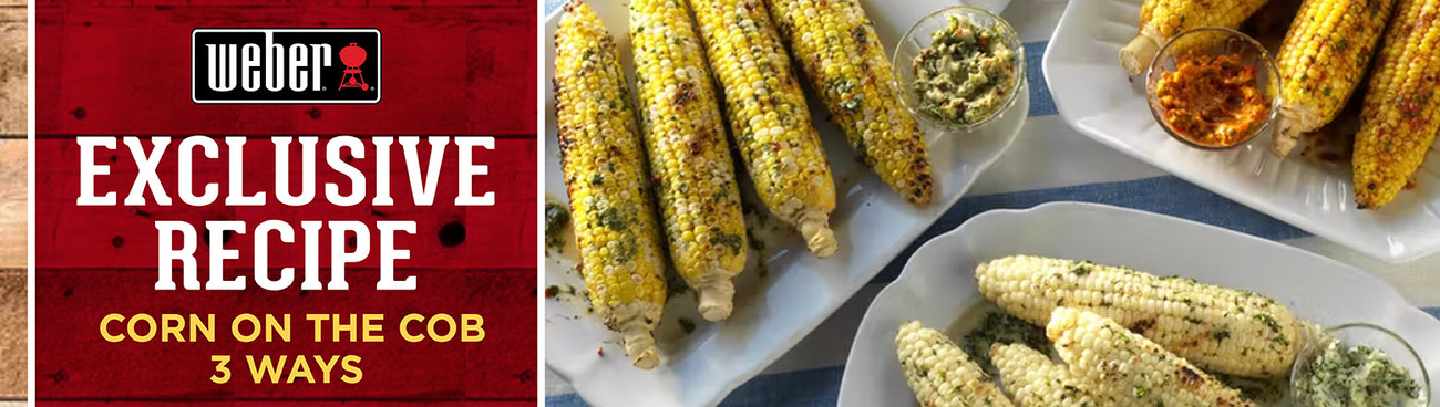 Corn on the Cob Three Ways