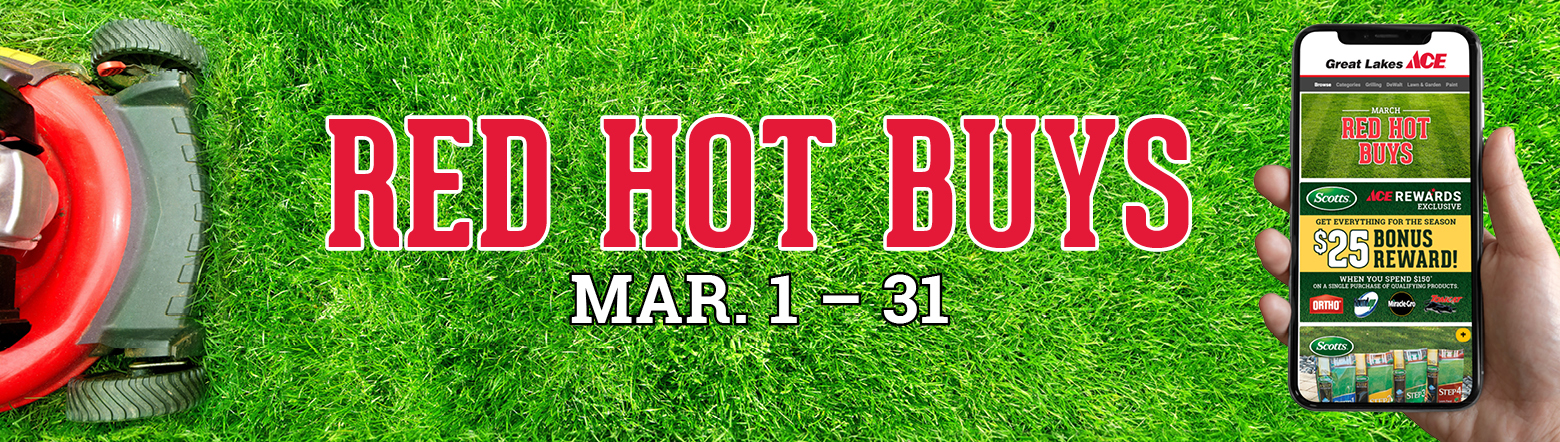March Red Hot Buys Header