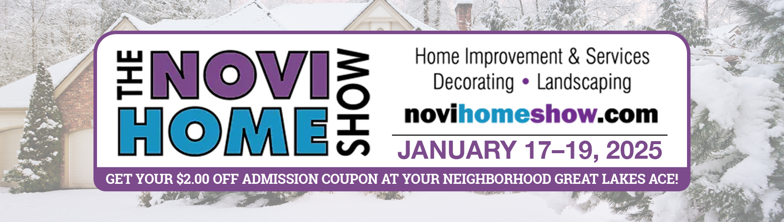 Winter Novi Home Show 2025 Header