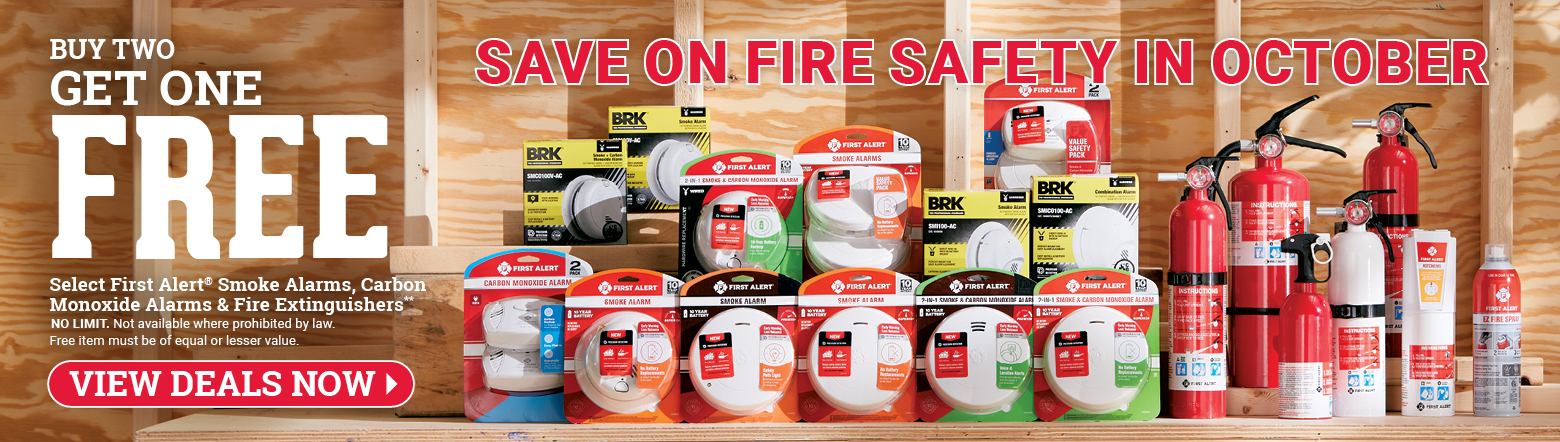 Fire Safety Month Header