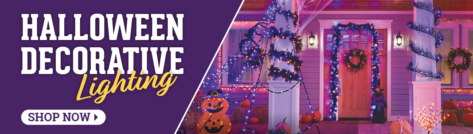 Halloween Decorative Lighting  Header