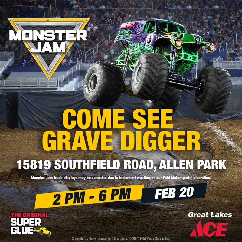 Monster Jam - Great Lakes Ace Hardware Store