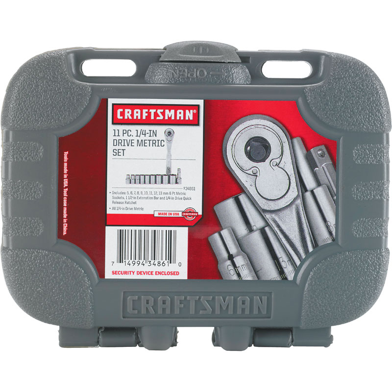 11 Pc. Craftsman® Metric Socket Set