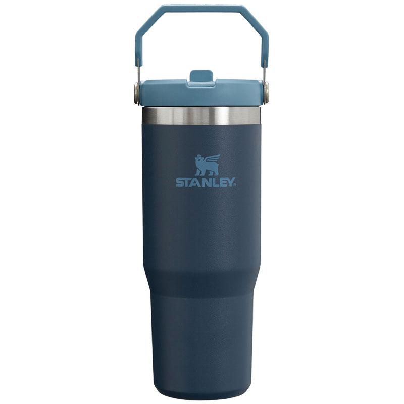 30 Oz. Stanley IceFlow Navy BPA Free Insulated Straw Tumbler