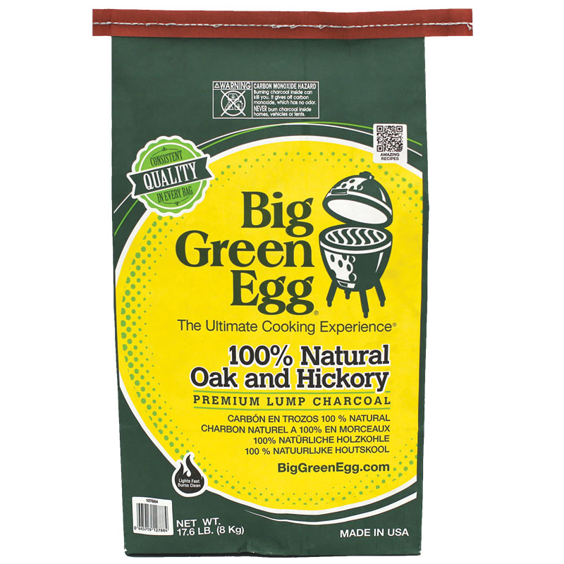 17.6 Lb. Big Green Egg® All Natural Hickory And Oak Lump Charcoal