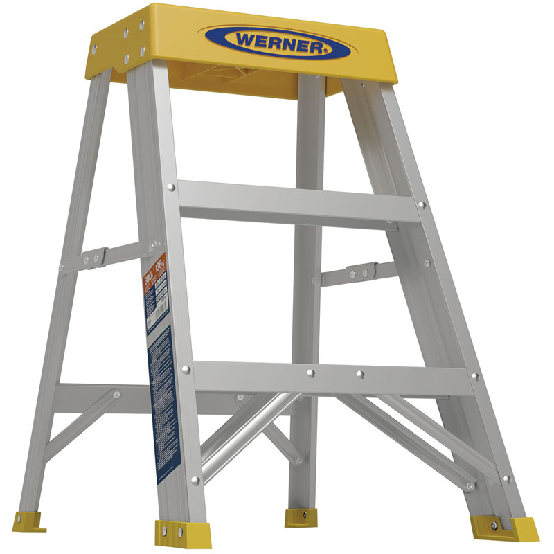 2 Ft. Werner Aluminum Step Ladder