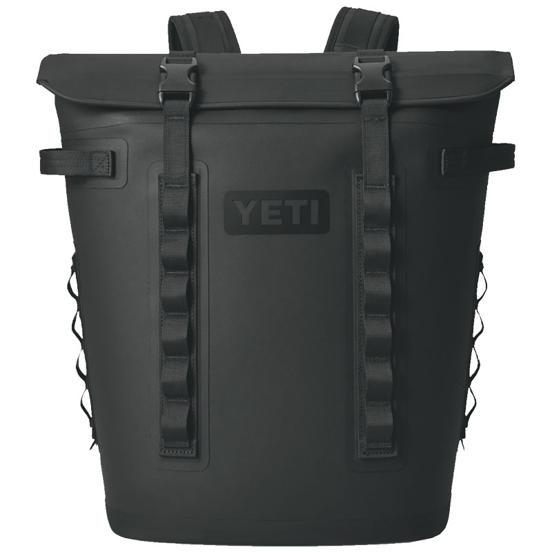 11.6" W X 8.9" D X 17.3" H Yeti Hopper M20 Black Backpack Cooler