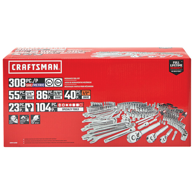 308 Pc. Craftsman® Mechanic Tool Set