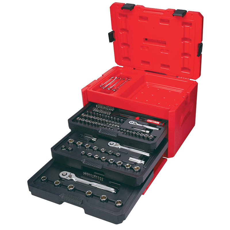 243 Pc. Craftsman® Metri & SAE 6 Point Mechanics Tool Set