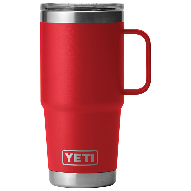 20 Oz. Yeti Rambler Rescue Red BPA Free Travel Mug