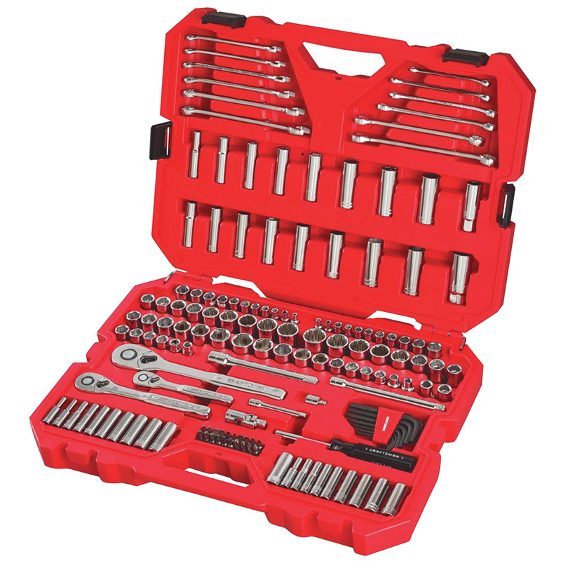 159 Pc. Craftsman® Metric & SAE 6 Point Auto Mechanics Tool Set