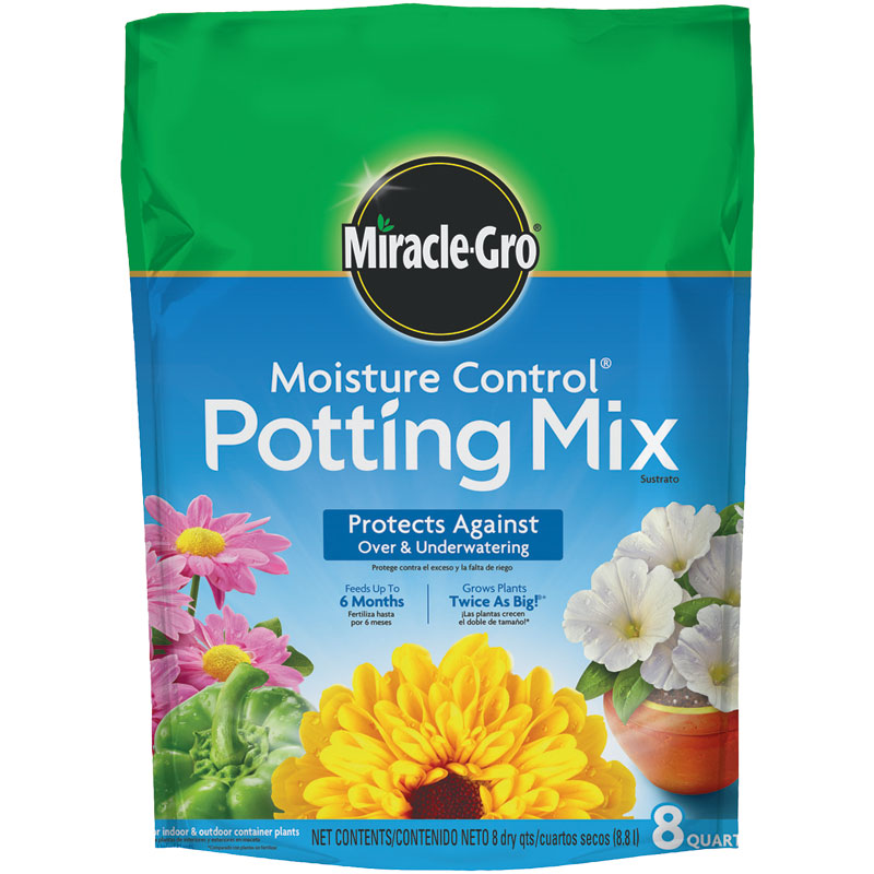 8 Qt. Miracle Gro Moisture Control Potting Mix