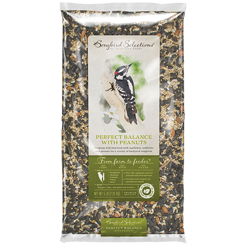 5 Lb. Audubon Park Songbird Selections Perfect Balance With Peanuts Bird Seed