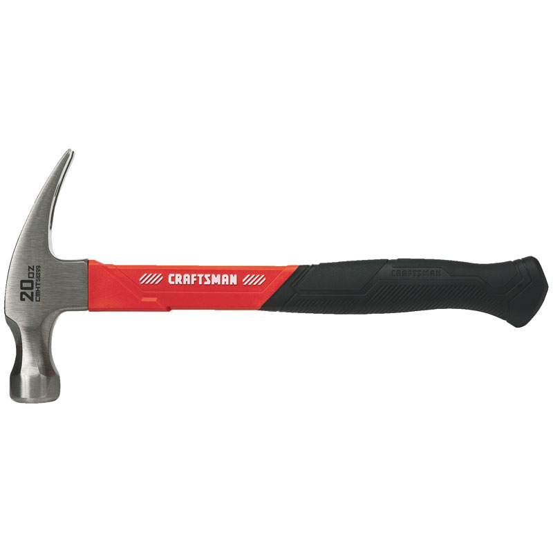 Craftsman Smooth Face Fiberglass Claw Hammer