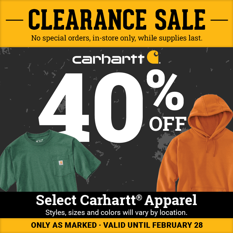 Carhartt 40% Off Feature