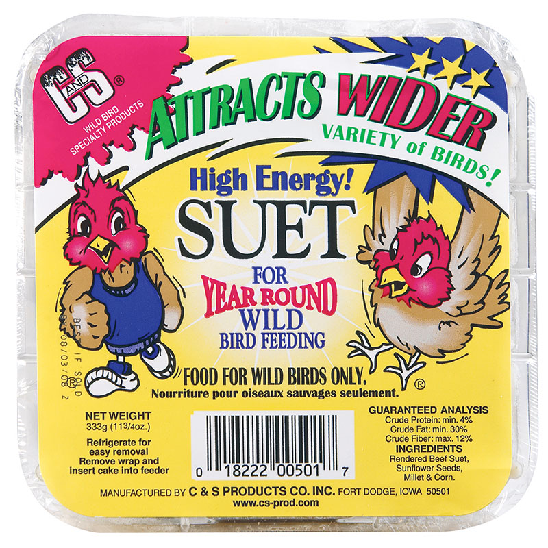 11.75 Oz. C&S High Energy Suet Food