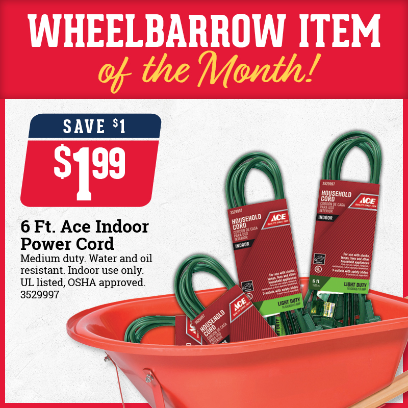 Wheelbarrow Item of the Month