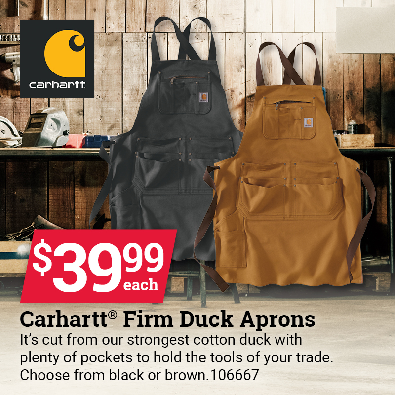 Carhartt Aprons Feature