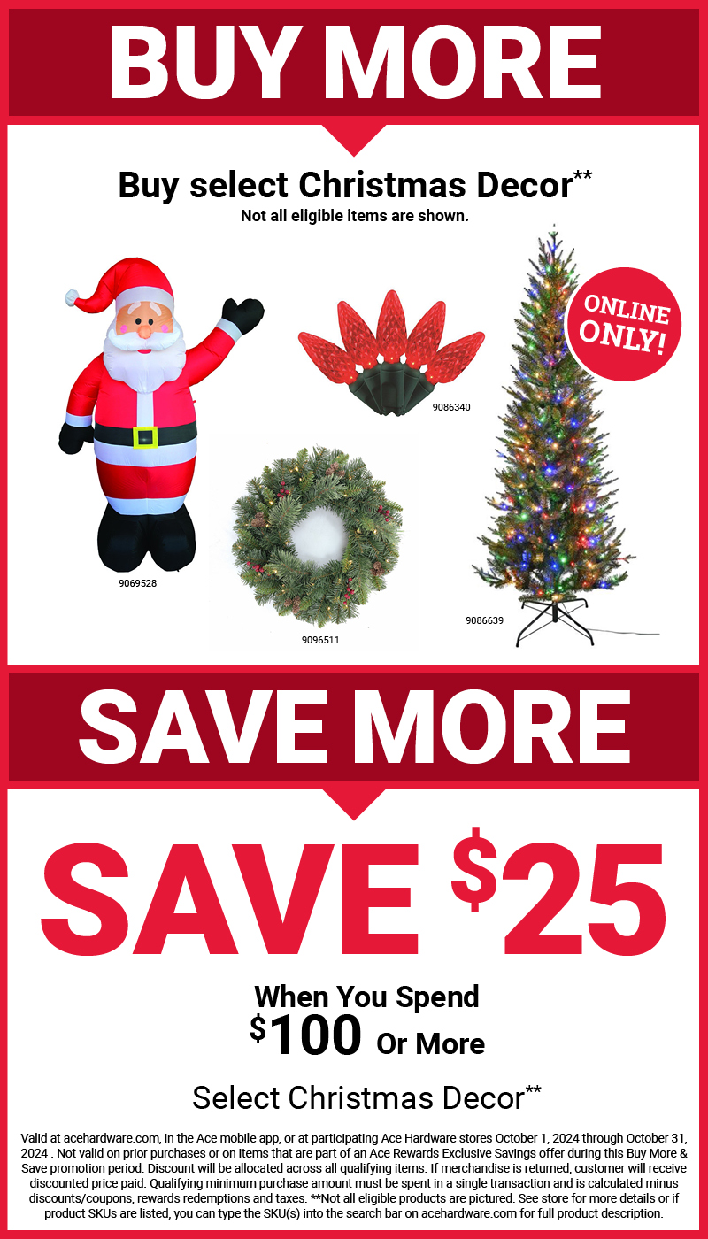 Buy More Save More on Christmas Decor