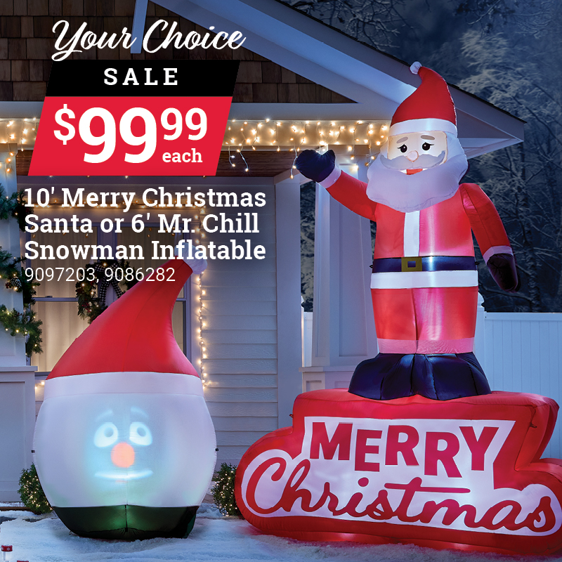 Holiday Inflatables for Under $100