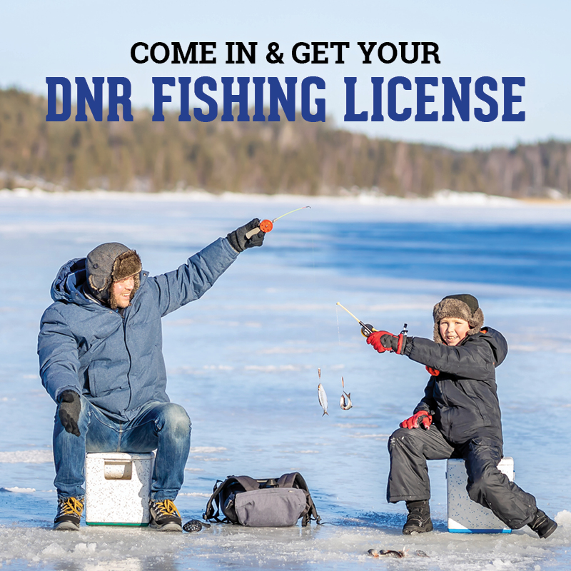 DNR Ice Fishing License