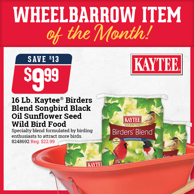 Wheelbarrow Item of the Month