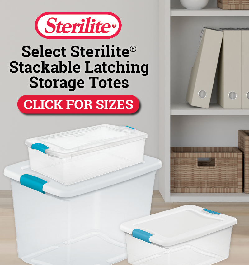 Sterilite® Storage Totes