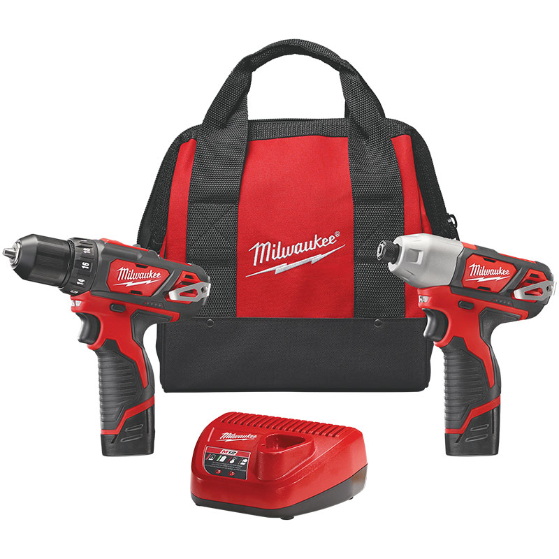 Milwaukee® M12™ Cordless 2-Tool Combo Kit