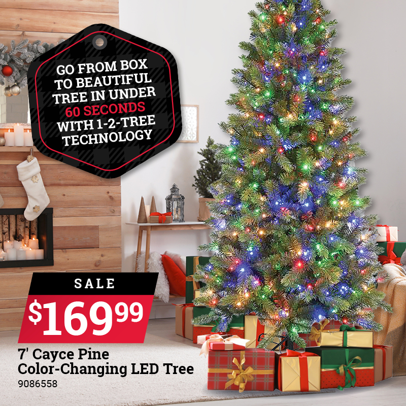 LED Christmas Tree Feature