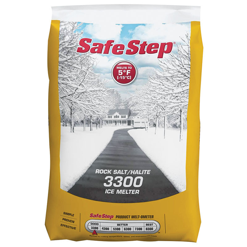 25 Lb. Safe Step 3300 Rock Salt Ice Melter