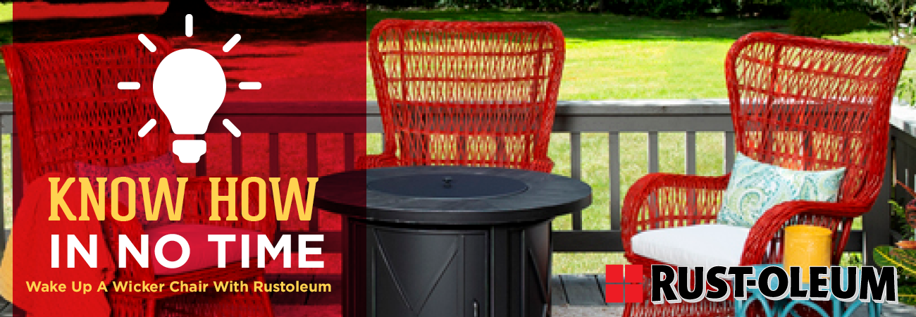 Wake Up A Wicker Chair - Great Lakes Ace Hardware Store Header