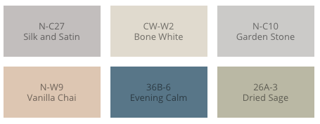 Clark Kensington Paint Color Chart